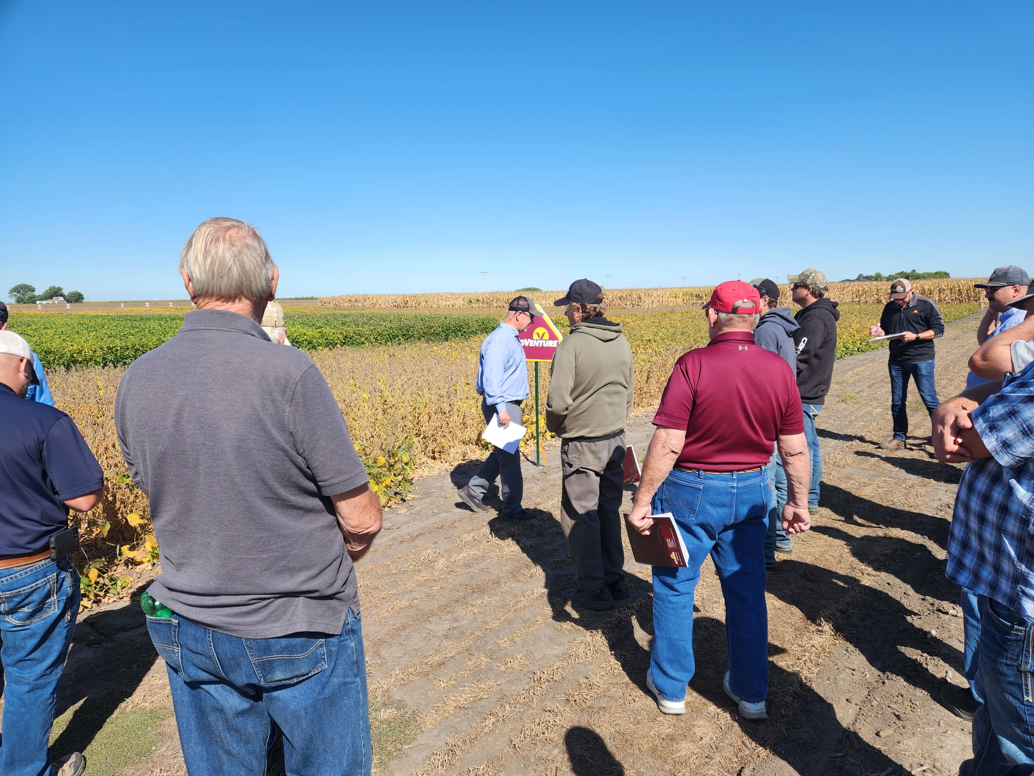 AgVenture plot day in Ivesdale, IL