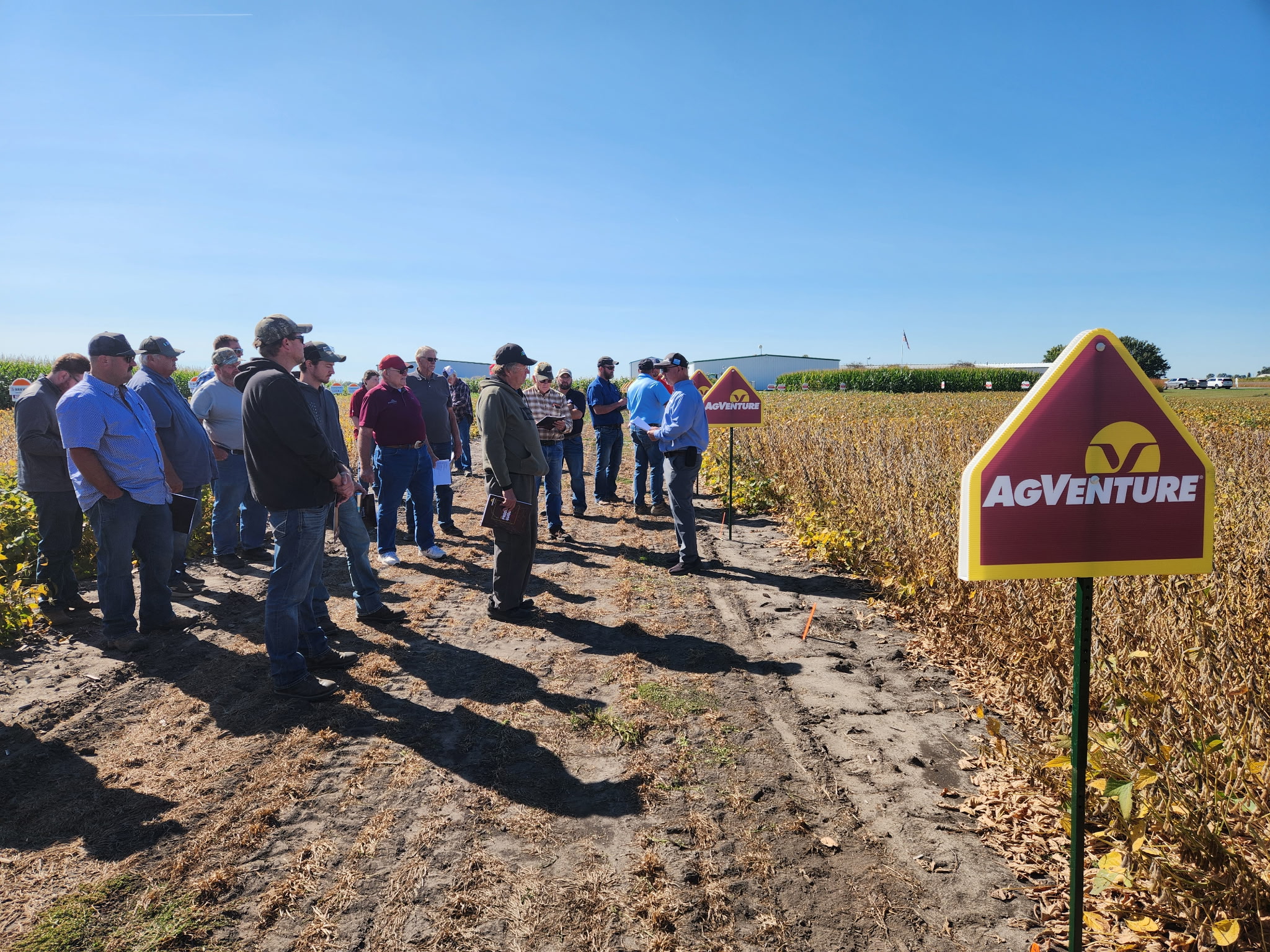 AgVenture plot day in Ivesdale, IL