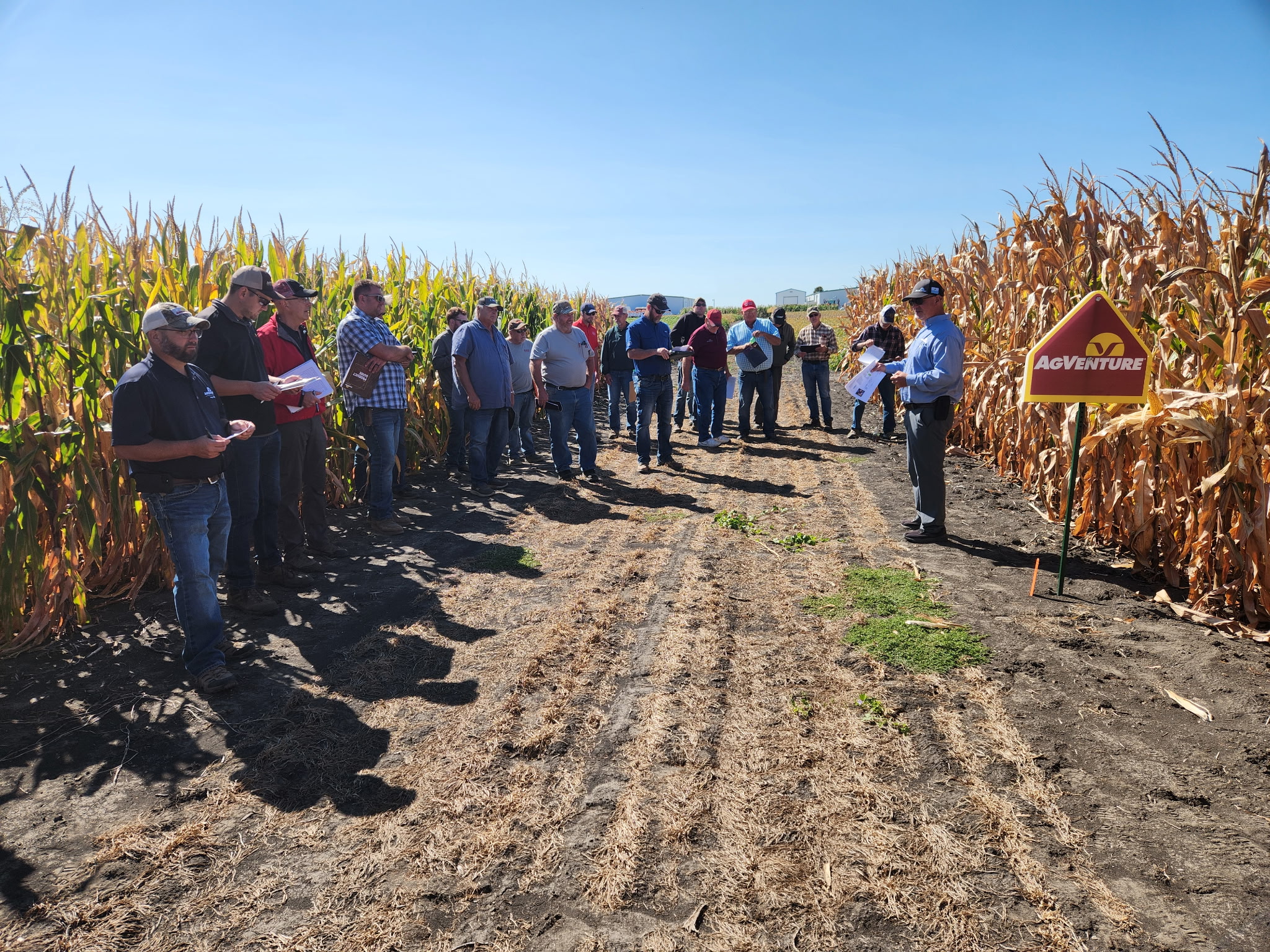 AgVenture plot day in Ivesdale, IL