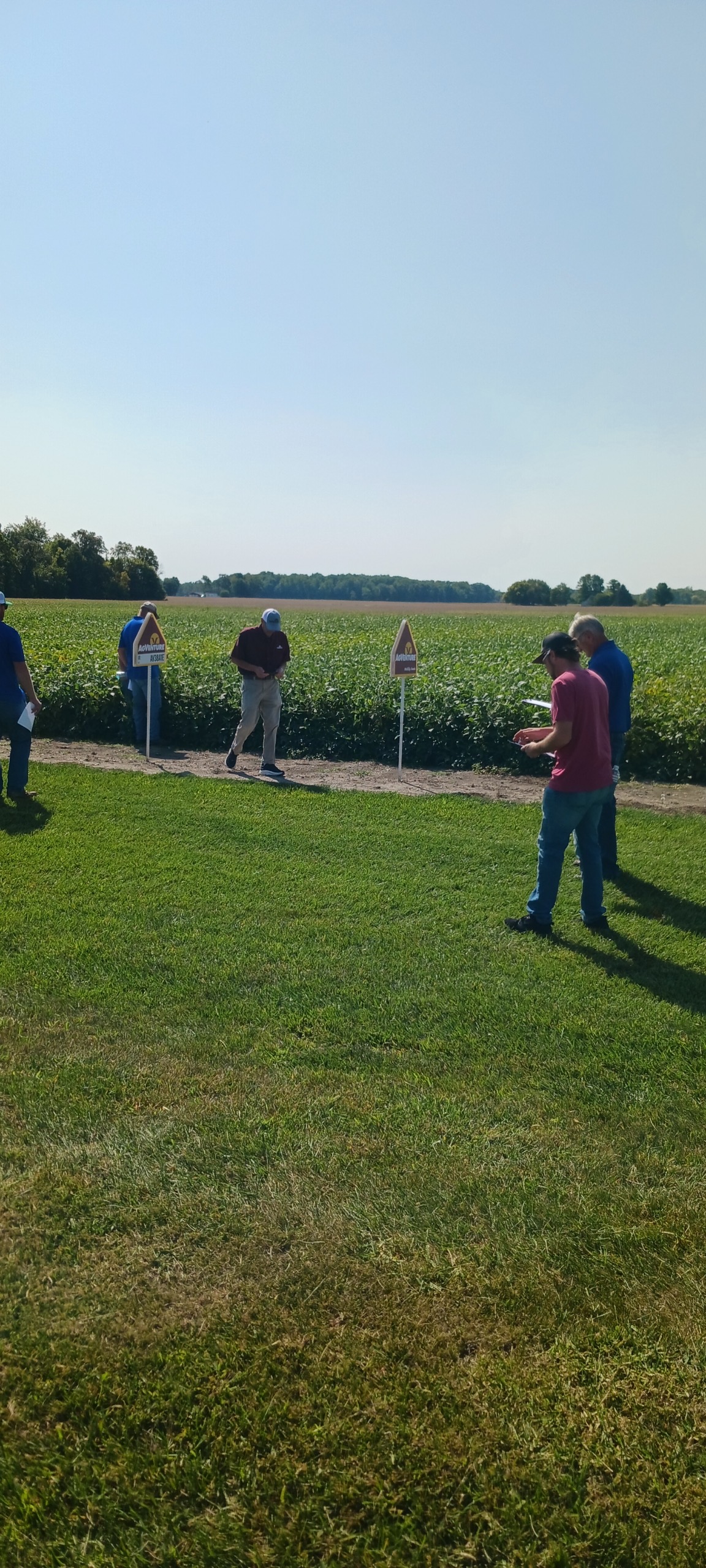 AgVenture (McKillips) plot day in Wabash, IN
